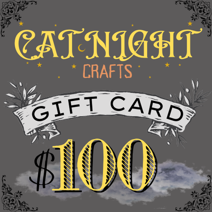 Digital Gift Card - Cat Night Crafts