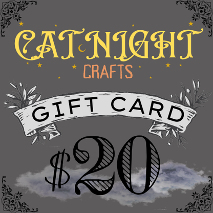 Digital Gift Card - Cat Night Crafts