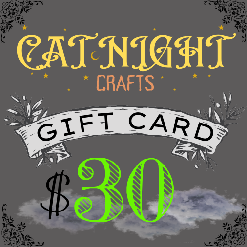 Digital Gift Card - Cat Night Crafts