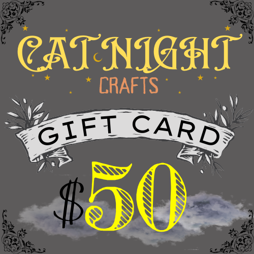 Digital Gift Card - Cat Night Crafts